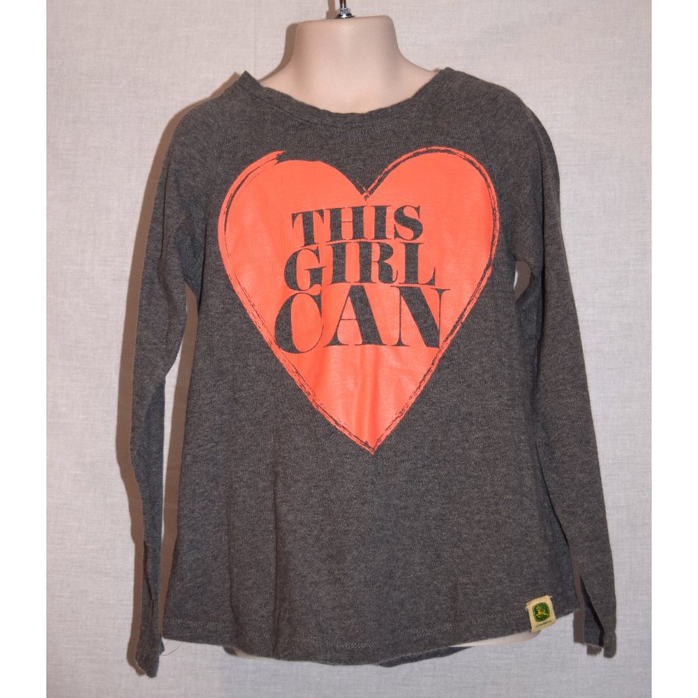 John Deere This Girl Can Tee size S (7/8)